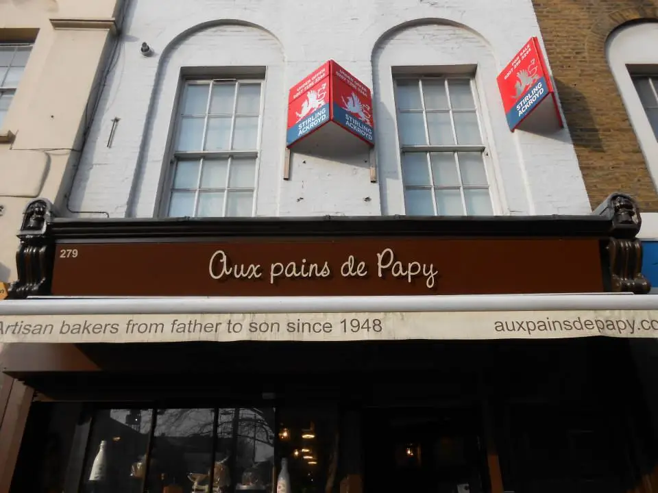 Aux Pains de Papy Bakery in London