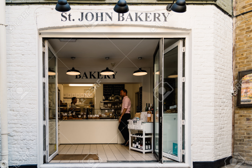 St. JOHN Bakery Neal's Yard in London